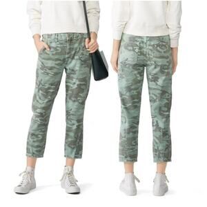 AMO Slouch Trouser Pants in Spring Camo